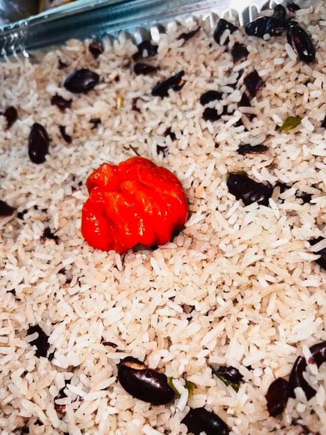 Rice & Peas.