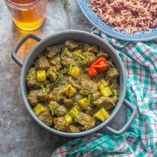 Curried Goat (Sml Pan)